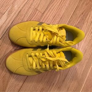 Adidas Vibrant Yellow Athletic Shoes